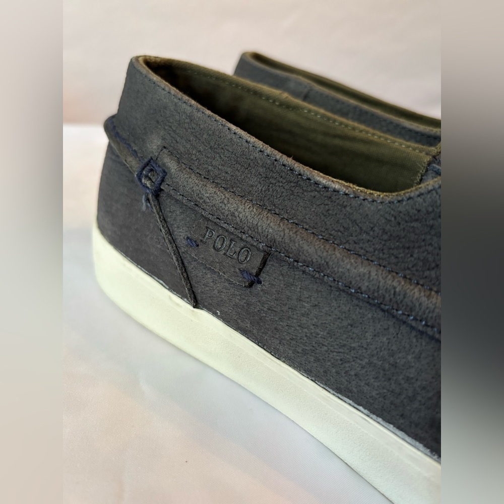 ๐ฅ ๐ฅ Polo Ralph Lauren Navy Boat Shoes #11D๐ฅ ๐ฅExcellent condition Box #C - Picture 11 of 17